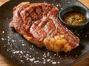Steakové degustační menu pro 2 osoby: dva nebo tři chody i káva a lahev vína