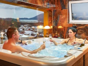 Romantický wellness v 7. nebi Rožnovského pivovaru vč. občerstvení i oběda či večeře