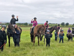 Vyjížďka pro začátečníky nebo 3hodinový workshop u koní pro děti