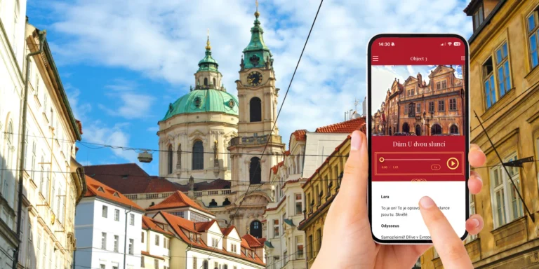 Interaktivní procházka po nejkrásnějších místech Malé Strany s audioprůvodcem v mobilu