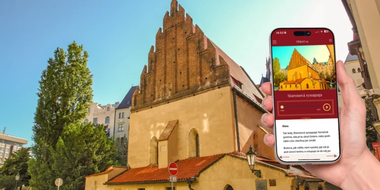 Interaktivní procházka židovskou čtvrtí Josefov s audioprůvodcem