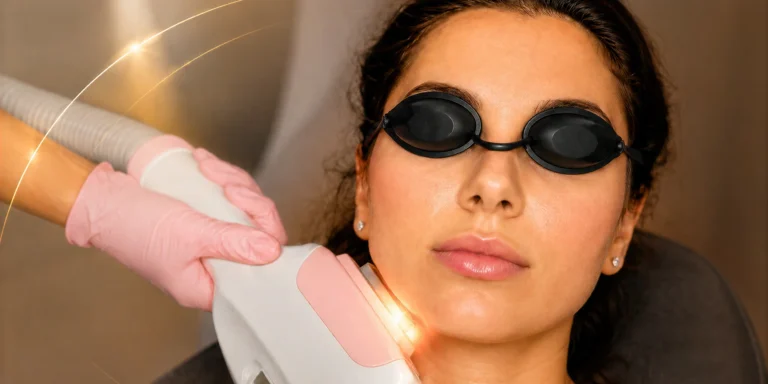 Anti-age přístrojové nebo laserové ošetření i vč. intenzivního čištění