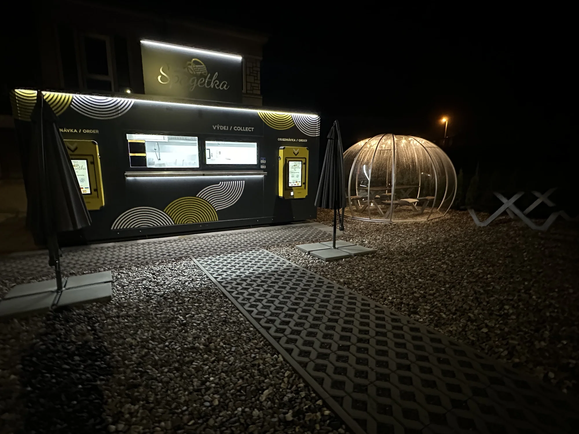 Originální večeře v iglú pro dva: italská polévka, čerstvé těstoviny, dezert, prosecco i káva - Obrázek 5
