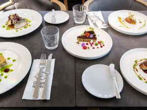 5chodové degustační menu v restauraci Ginger & Fred i s vinným párováním