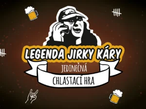 Venkovní picí hra Pivní legenda Jirky Káry pro 2–8 osob