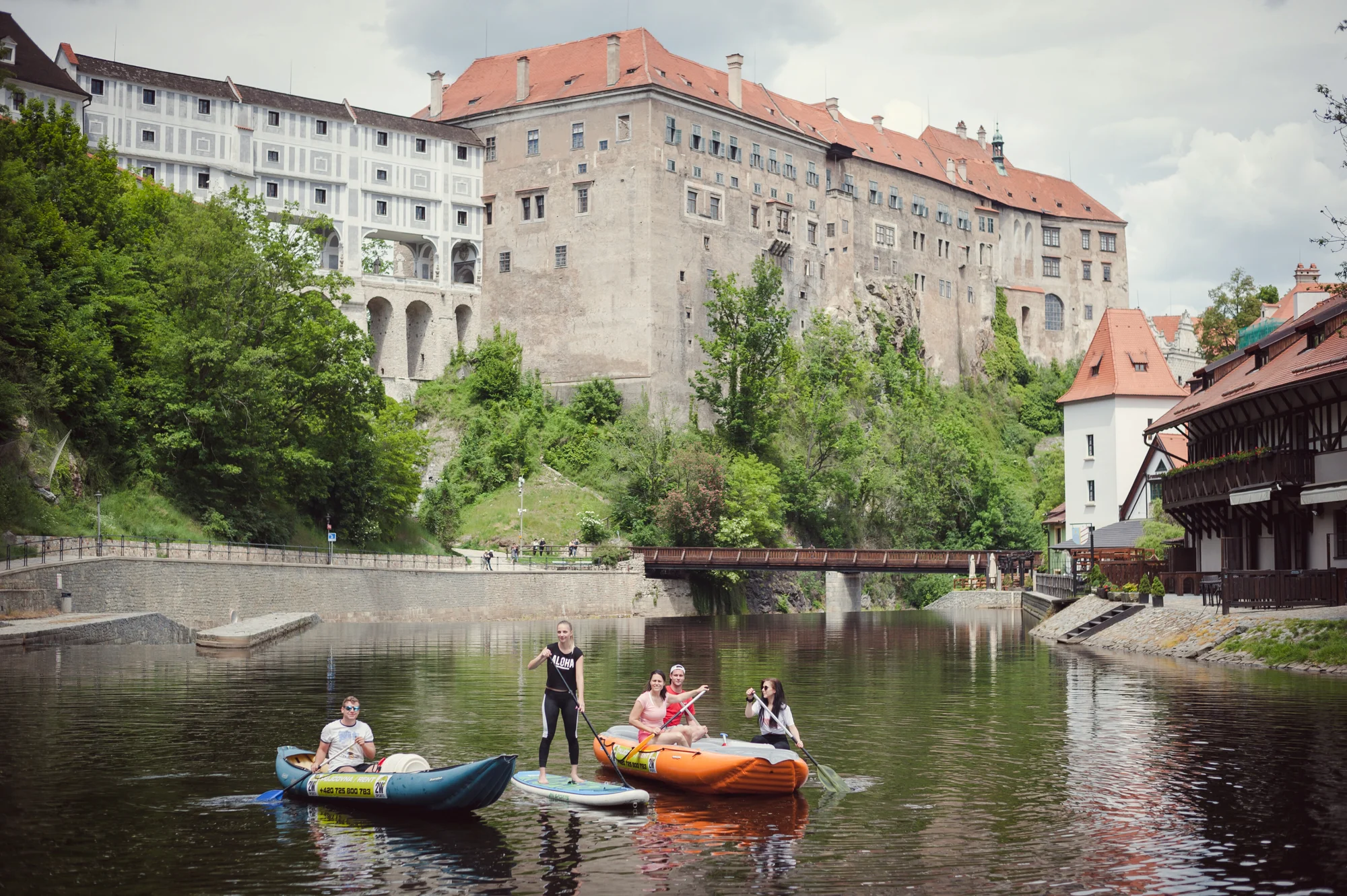 Hodinová plavba historickým Českým Krumlovem: paddleboard, kanoe či raft pro 1–6 osob - Obrázek 5