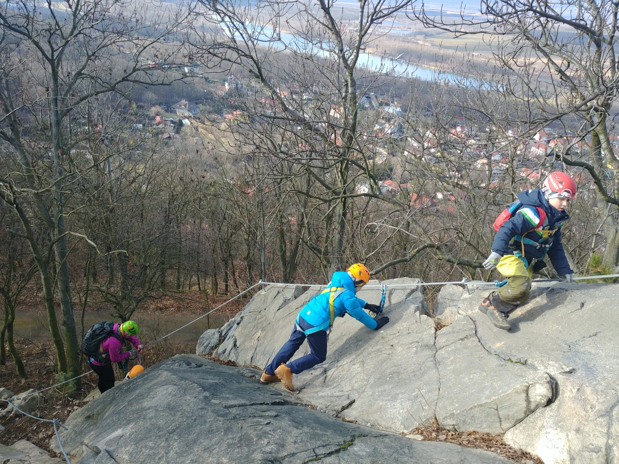 Via Ferrata: lezení po Hněvíně v Mostě i s návštěvou jeskyně - Obrázek 3