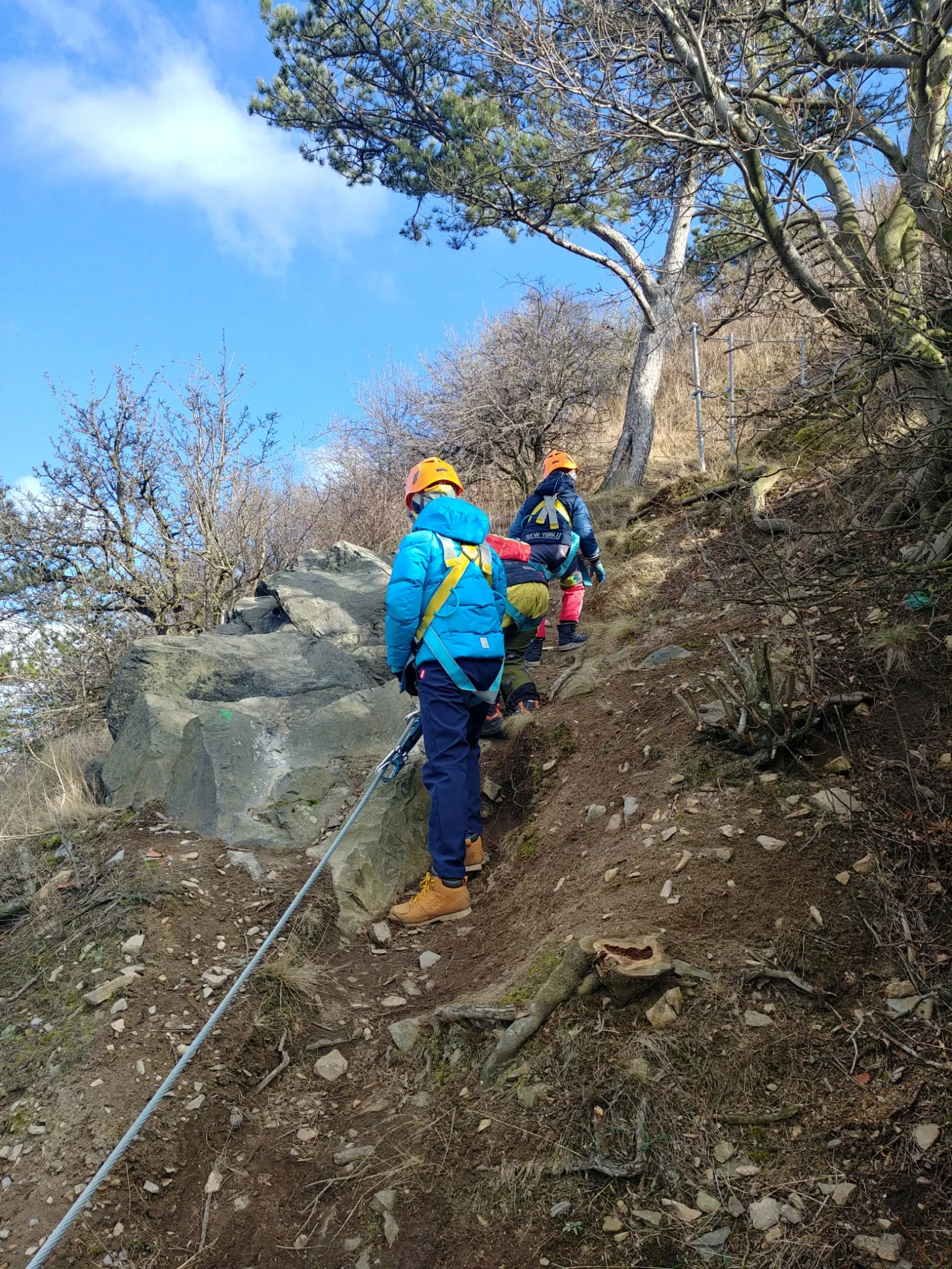 Via Ferrata: lezení po Hněvíně v Mostě i s návštěvou jeskyně - Obrázek 5
