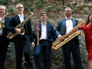 Vstupenka na koncert Světová hudba pro 4 saxofony a zpěv v Adalbertinu