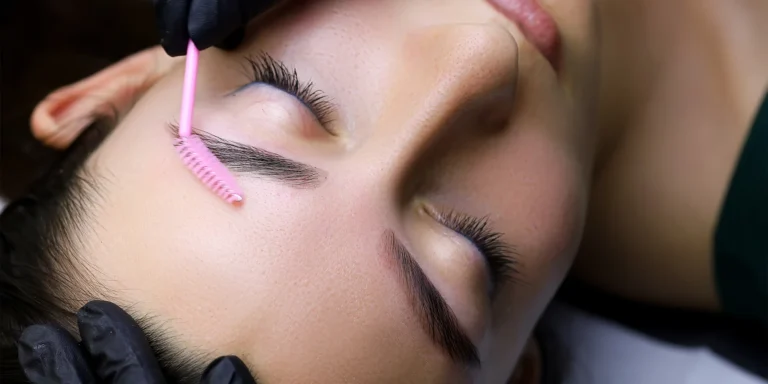 Hýčkejte se: kompletní kosmetické ošetření, laminace obočí či lash lifting, 60–90 min.