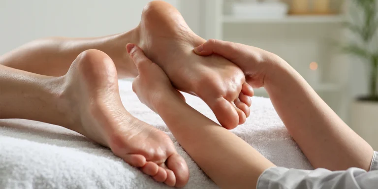 Reflexní terapie plosek nohou pro ženy: 60 minut odpočinku